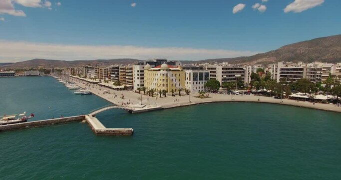 Aerial view of Volos, Greece