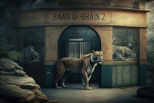 ZOO OF THE BARBEN, AI generated