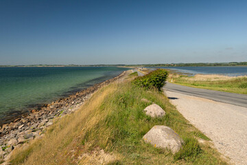 Panorama dell'isola di Helnæs, Danimarca