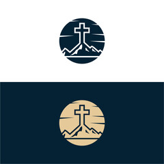 Obraz premium Logo church