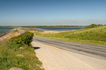 Panorama dell'isola di Helnæs, Danimarca