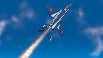 Blue Impulse (ブルーインパルス) 3DCG