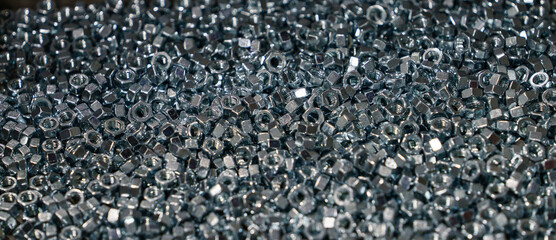 Bits and pieces of metal for background