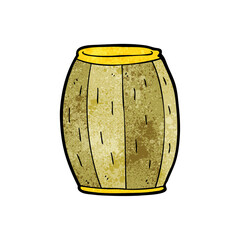 cartoon beer barrel