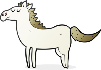 cartoon horse