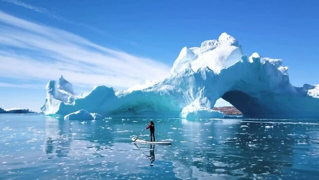 Alone in ice