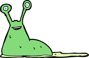 cartoon slug