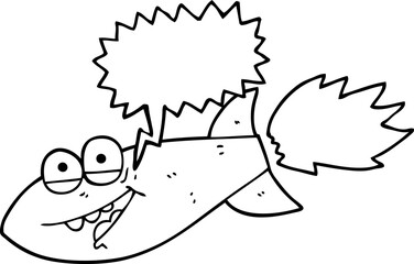 speech bubble cartoon missile