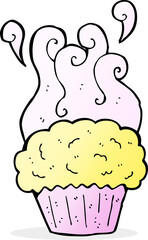 cartoon cupcake