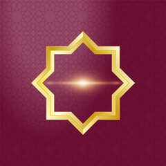 Islamic ornamental background, great for banners, greeting cards, and promotion events.