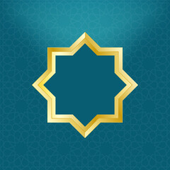 Islamic ornamental background, great for banners, greeting cards, and promotion events.