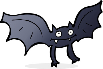 cartoon vampire bat