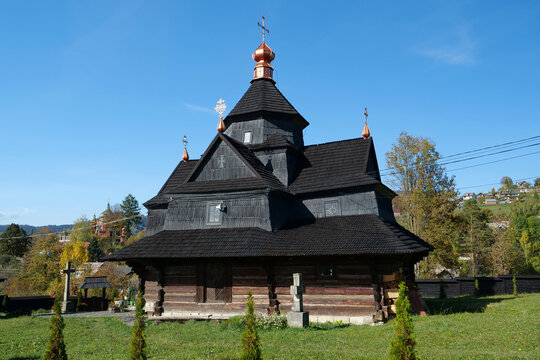 Church of Nativity of Blessed Virgin Mary, Vorokhta, Ukraine, Carpathians