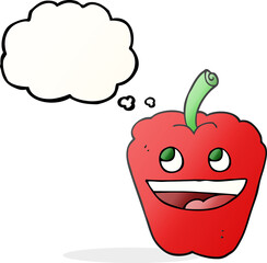 thought bubble cartoon pepper