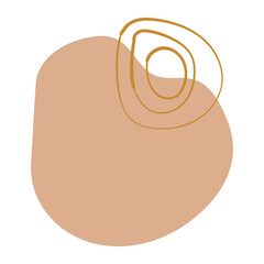 Abstract graphic line decorative elements