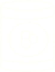 Canned Fruit Chalk Drawing