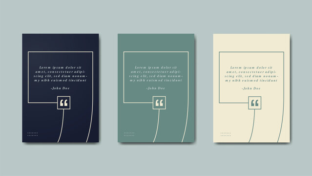 Quote frames blank templates set. Text in brackets, citation empty speech bubbles, quote bubbles. Textbox poster page template illustration.