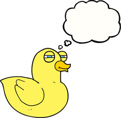 thought bubble cartoon funny rubber duck