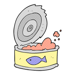 cartoon can of tuna