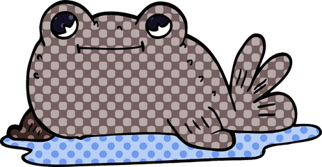 cartoon doodle of a fish