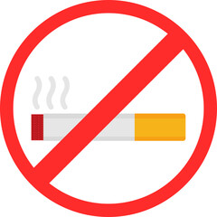 No Smoking Pixel Perfect Detail Icon