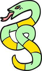 cartoon snake