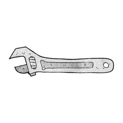 textured cartoon spanner