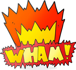 cartoon wham! symbol