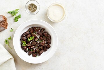 Garlic butter steak bites