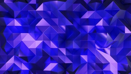 3D Rendering Abstract Background in Blue 