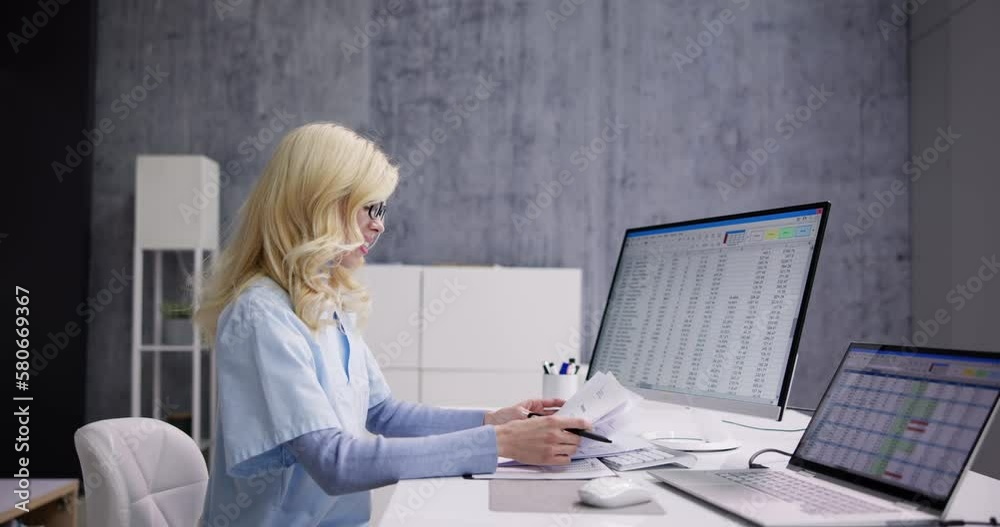 Poster Account Manager In Office Coding Medical