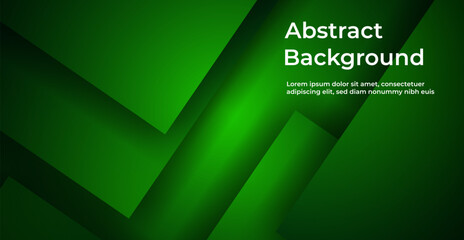 modern abstract dark green geometric background. eps10 vector