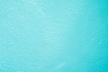 Fototapeta na wymiar The Concrete abstract wall of light cyan color, cement texture background for design.