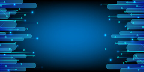 Technology of future background,artificial intelligence,hitech illustration