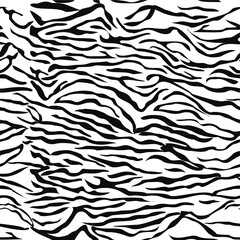 Fototapeta na wymiar Leopard pattern seamless vector illustration. Elegant and stylish background for fabric clothes. Animal fur pattern.