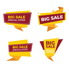 New tag red sign - concept stiker label set. Discount sale price tags labels stikers. Icons isolated. Flat design style. Icon set. Sale, Big Sale, Winter, Autumn, Spring, Summer, Season, New sales.