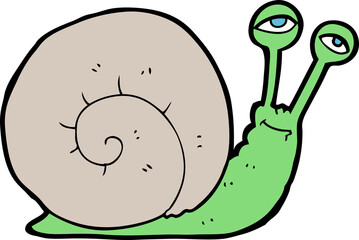 cartoon snail