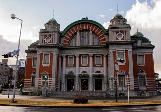 大阪、大阪市中央公会堂、中之島公会堂、建築物、ネオルネッサンス様式