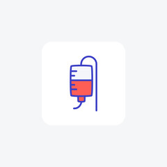Drip, blood fully editable vector fill icon