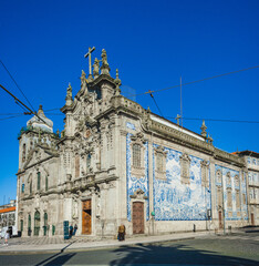 Fototapeta premium a portuguese church in Porto