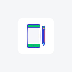 Design, development fully editable vector fill  icon

