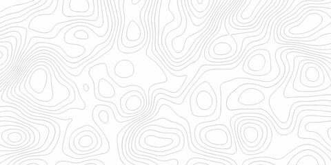 Topographic map. Geographic mountain relief. Abstract lines background. Contour maps. Vector illustration, Topo contour map on white background, Topographic contour lines vector map seamless pattern.