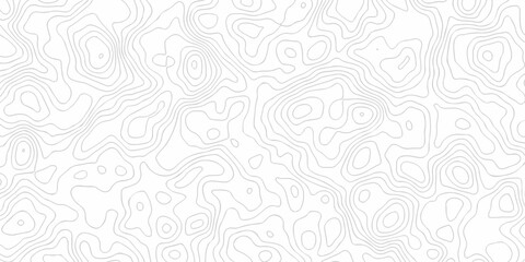Fototapeta na wymiar Topographic map. Geographic mountain relief. Abstract lines background. Contour maps. Vector illustration, Topo contour map on white background, Topographic contour lines vector map seamless pattern.
