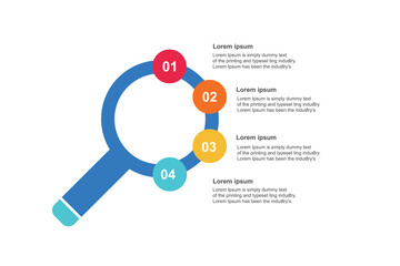Vector Infographic design for presentations.
