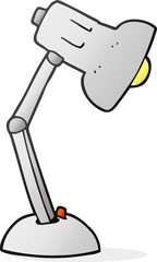 cartoon desk lamp