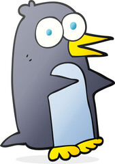cartoon penguin