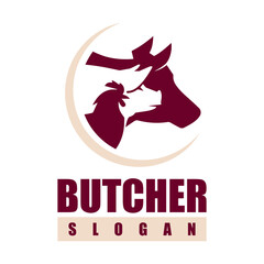 logo artisan boucher boucherie charcuterie