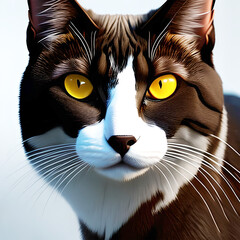 tabby angora cat