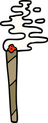 hand drawn doodle style cartoon medical joint