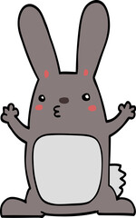 cartoon rabbit